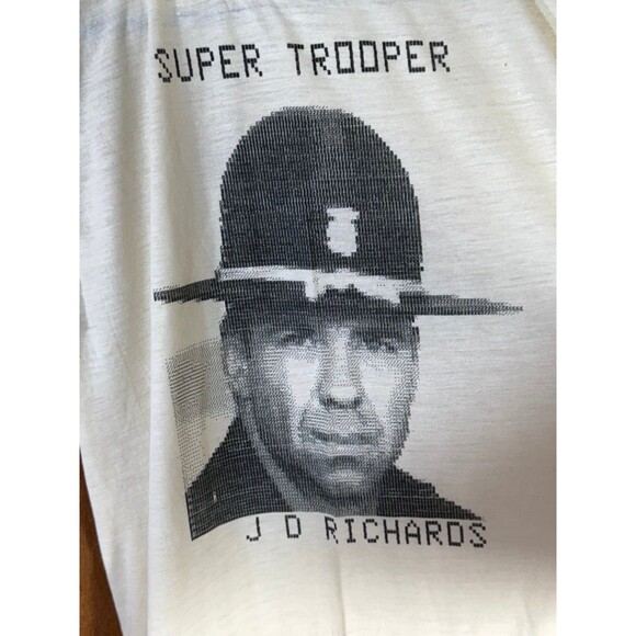 Vintage Super Trooper JD Richards Shirt Sportswear Medium M USA - Picture 4 of 8